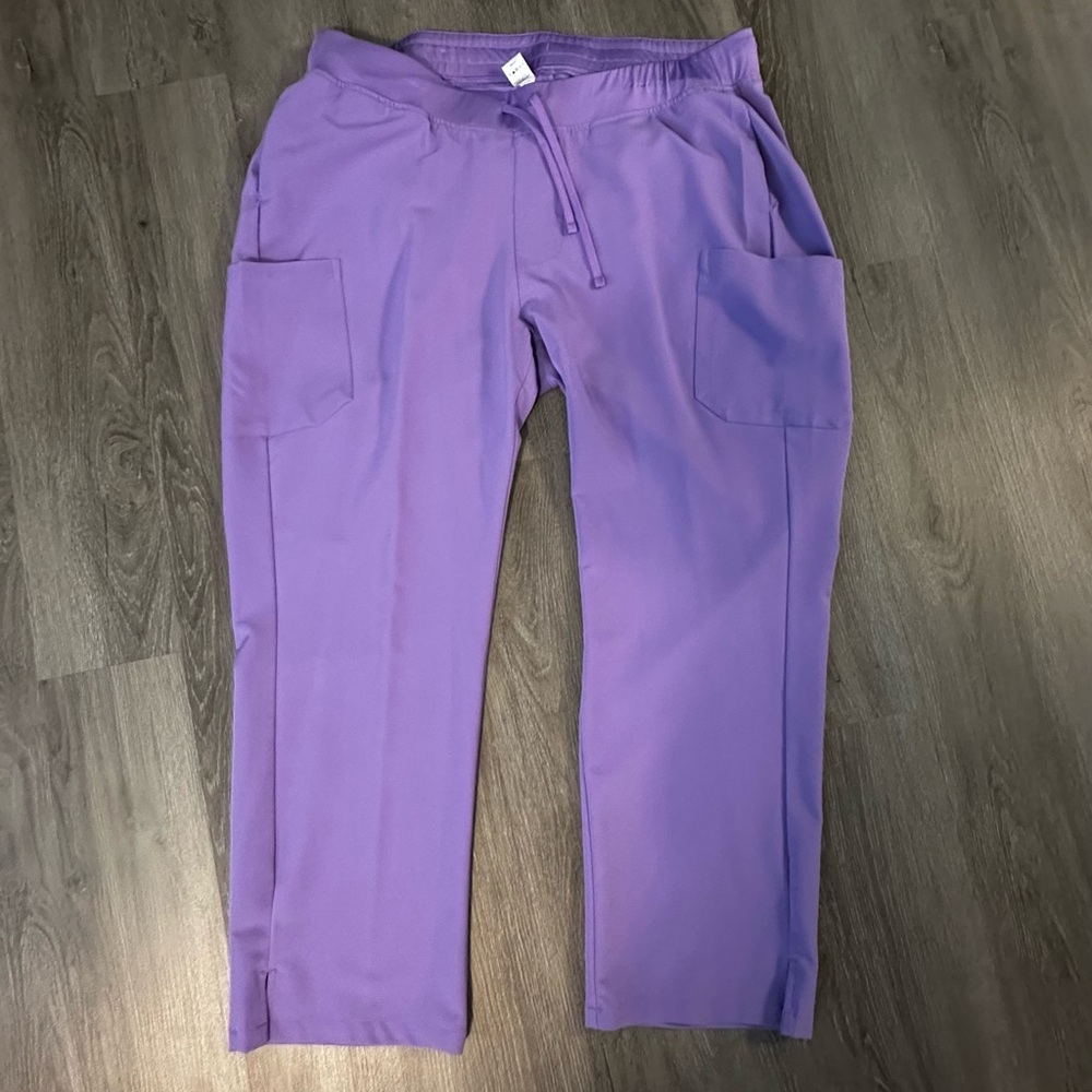 Lavender Scrub Pants